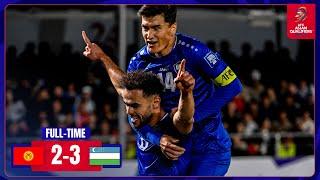 Kyrgyz Republic - Uzbekistan | Highlights | #AsianQualifiers - Road To 26