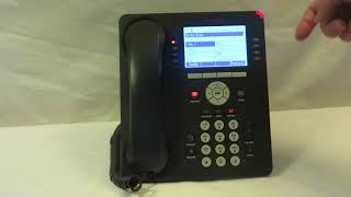 AgilityCG Phone User Training -  Avaya 9608/9611