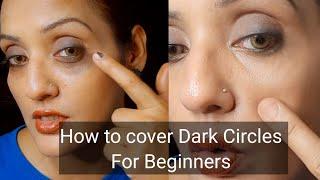 How to cover dark circles