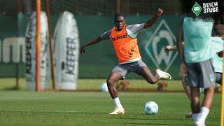 Tore, Tricks und Köhn mittendrin: So lief das Werder Bremen-Training zum Start der Länderspielpause!