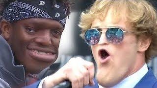 LOGAN PAUL Vs. KSI / But only the Cringe! ( Deleted PewDiePie Video )