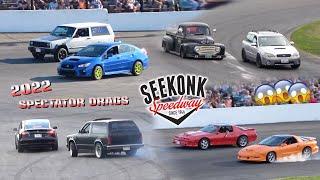 2022 SEEKONK SPEEDWAY SPECTATOR DRAGS COMPILATION!!!