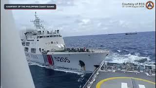 Chinese Coast Guard vessel rams, collides with PCG’s BRP Teresa Magbanua in Escoda Shoal