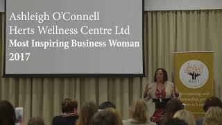 Most Inspiring Business Woman 2017 Ashleigh O'Connell