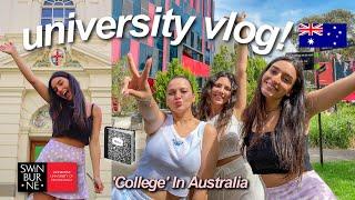 What University is REALLY like in Australia | COLLEGE VLOG! Swinburne University of Technology