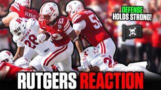 REACTING TO NEBRASKA'S BIG DAY ON DEFENSE & THEIR WIN OVER RUTGERS