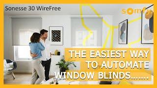 Somfy WireFree - the EASIEST way to AUTOMATE your window blinds!