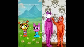 Sprunki, Pinki and Oren parody @toonmagic04 #incredibox #funny #sprunki #memes #shorts #cute