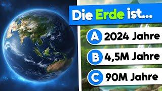 Schaffst du alle 35 Allgemeinwissensfragen?  | Allgemeinwissen Quiz