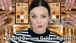 Should You Pick Up The Natasha Denona Golden Palette? Honest Review, In Depth Swatches & Look!