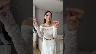 24SS 트렌드 미리보기 | 핀터레스트 느낌 낭낭 레이스 탑 스타일링은 이렇게
