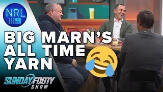 The Big Marn leaves the boys in stitches over ALL-TIME story: Turn It Up | NRL on Nine