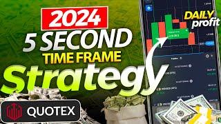 Quotex 5 Seconds Strategy Bug | Quotex Latest Strategy | How to Make Profit in 5 Sec? quotex