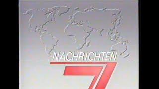 Pro7 Nachrichten Fragment 08.07.1991