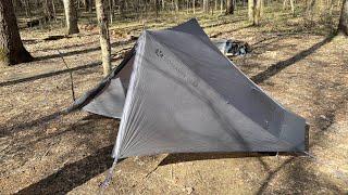 Gossamer Gear The One Tent, an honest conversation and review.  Still a solid Ultralight option!