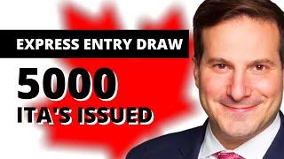 CANADA EXPRESS ENTRY DRAW 2020: 5,500 ITAS ISSUED IN NEW DRAW