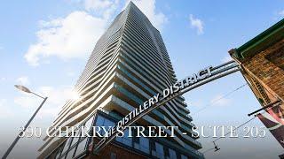 Two Storey Luxury Loft Tour - 390 Cherry Street, Suite 205 - Toronto