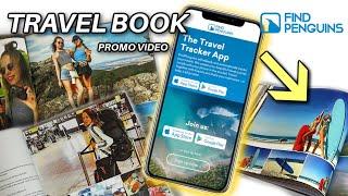 My FindPenguins Travel PHOTO MEMORY BOOK! *MOVING photos!*