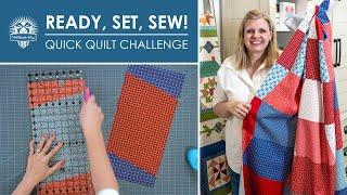 How FAST was my Mad Dash Quilt?⏩ Making my own Mad Dash Quilt from my Fat Quarter Club Bundle!