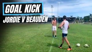 Who Wins? Beauden Barrett Vs Jordie Barrett Goal Kicking | @rugbybricks