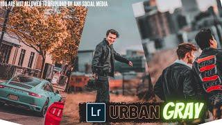 URBAN MOODY GRAY PRESET | Free lightroom blogger presets