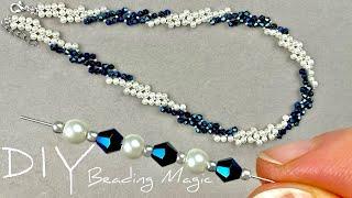 Bead Necklace Tutorial Patterns: Beads Jewelry Making | Beading Tutorials