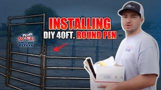 How To Install a DIY Horse Round Pen | SoCal Fence and Barn