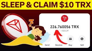 Sleep & Claim $10 worth TRX Daily - Dyno Airdrop | 2023 - No Mining | Crypto News