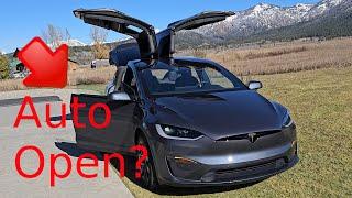 2023 Refresh Model X Auto Open Front Door