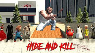  Franklin Play hide and Kill  in Indian Bike Driving 3D