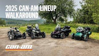 The 2025 Can-Am Ryker, Spyder, and Canyon Lineup Walkaround