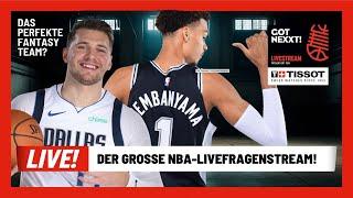 Ist LeBron noch Top10? Das perfekte Managerteam! Der NBA-Livefragenstream presented by #tissot