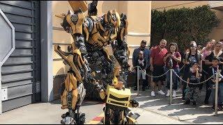 TRANSFORMERS Bumblebee meets his biggest fan!