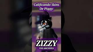 Calificando Skins de Piggy VHS ARCHIVES | Zizzy (Roblox Piggy) #roblox #piggybook2 #comunidad #piggy