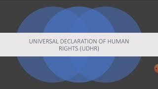 Universal  declaration  of human  rights, U.D.H.R.