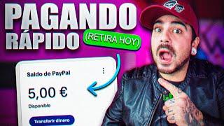 NUEVO!! RETIRA 5€ HOY EN PAYPAL RÁPIDO - Gana Dinero FÁCIL (También para iOS)