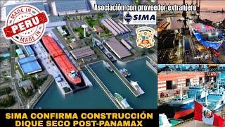 SIMA confirma proyecto de construcción de dique seco para Buques Post-panamax‼️