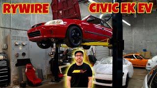 RYWIRE Civic EK AWD EV Electric Build Intro-Overview