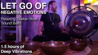 Nervous System Reset | Letting Go Of Negative Emotions Tibetan Bowl Sound Bath