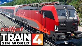 Railjet in Train Sim World 4