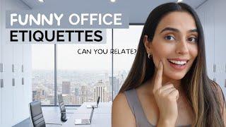 OFFICE ETIQUETTE WE THINK WE NEED TO FOLLOW! | WORKPLACE RULES (FUNNY) | CAN YOU RELATE? | RISK BANK