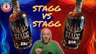 Stagg (Jr.) 24A Review and comparison to 23C - #bourbon #bourbonhunting