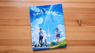 Your Name. The Official Visual Guide (book flip)