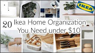 20 Ikea Home Organization Ideas / Affordable Organization You Need 2021