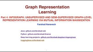 Part 4: infograph: unsupervised and semisupervised graph level representation learning via mutual...