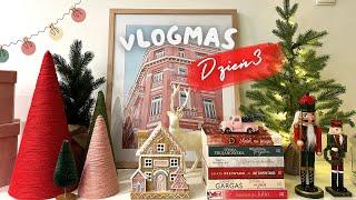 VLOGMAS 2023: dekoruje swój salon i sypialnie na święta nowa pościel i choinki DIY