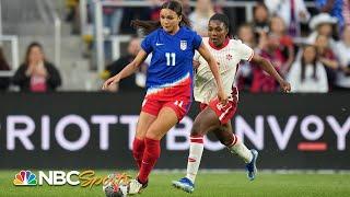 Highlights: USWNT vs. Canada (En Español) | 4/9/24 | NBC Sports