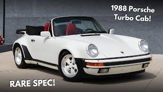 1988 Porsche 911 Turbo Cabriolet | Walk-Around, Driving, Cinematic | Bring-A-Trailer #porsche