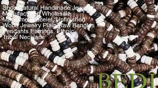 Shop Natural Handmade Jewelry Manufacturer, Wholesale Macrame Bracelet, Wood Raw