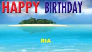 Ria - Card Tarjeta_130 - Happy Birthday